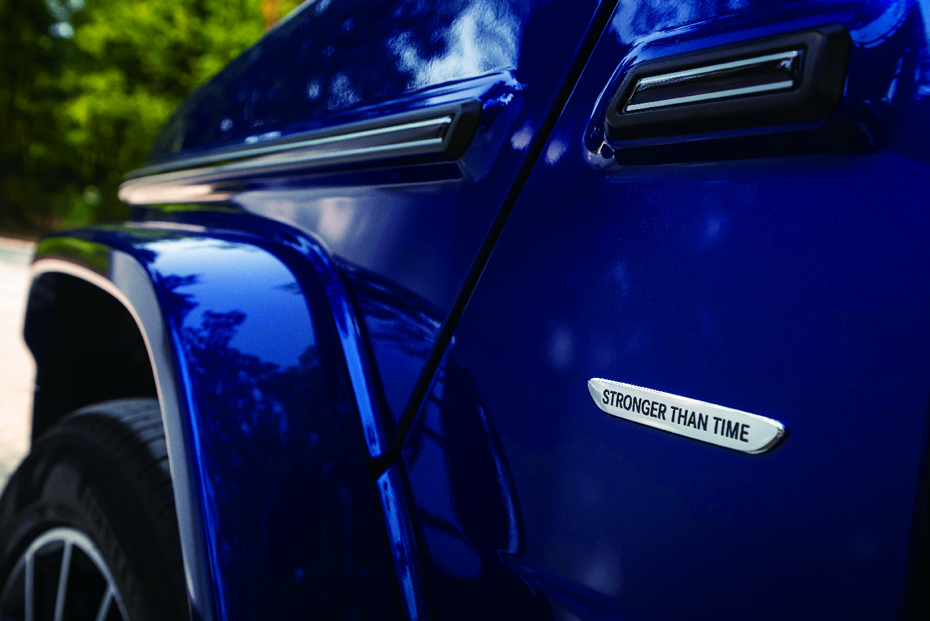 G-Class 自 1970 年代沿用至今的硬派设计感，在多变的车坛反而成为最美的风格。