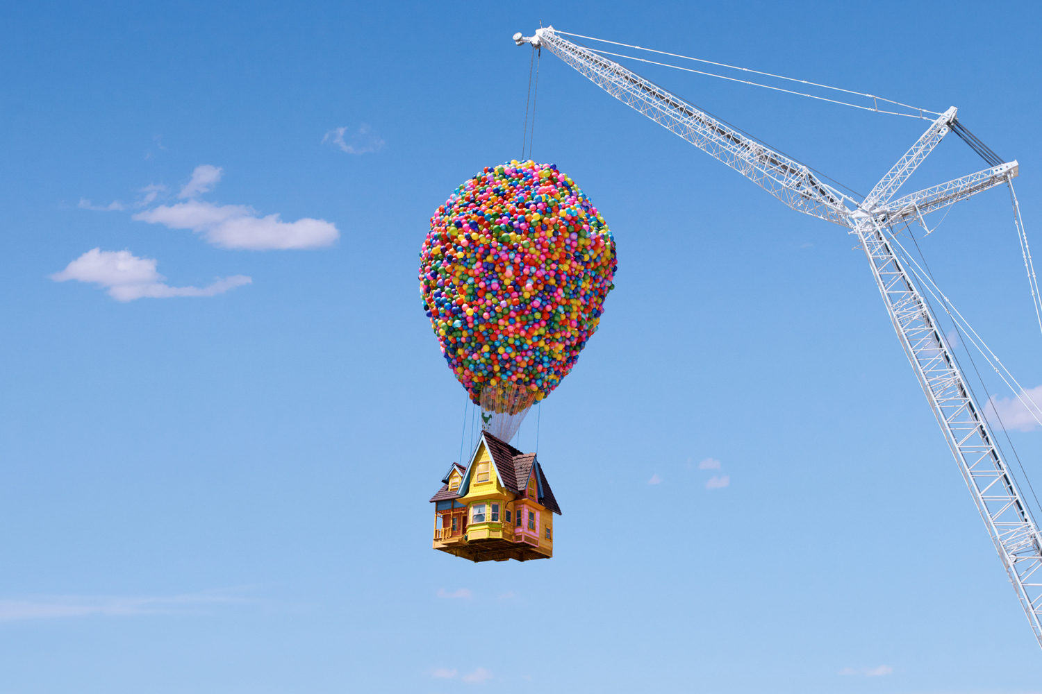 Pixar's UP House 入住《天外奇迹》气球屋