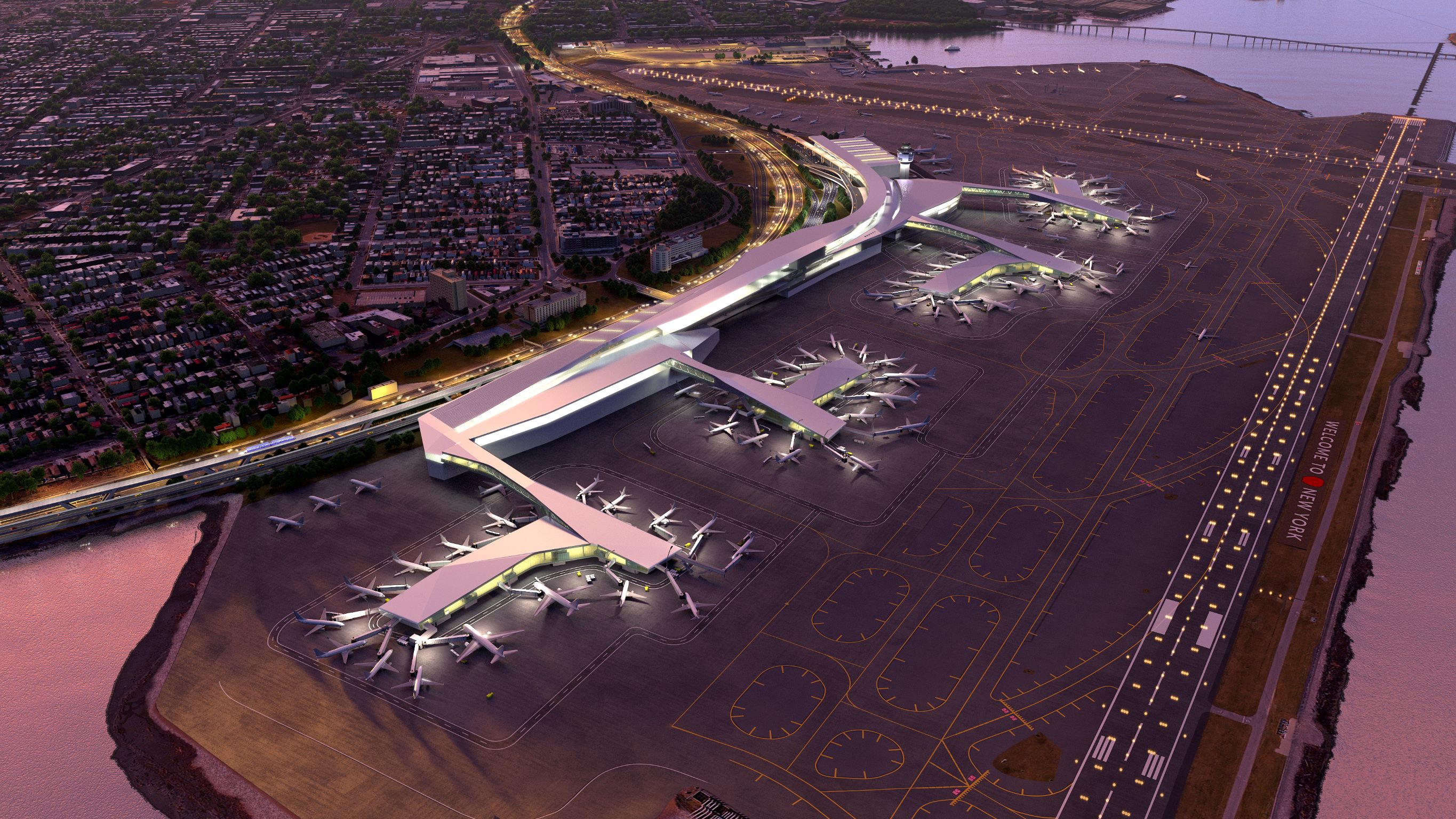 LAGUARDIA AIRPORT 与城市共享生活