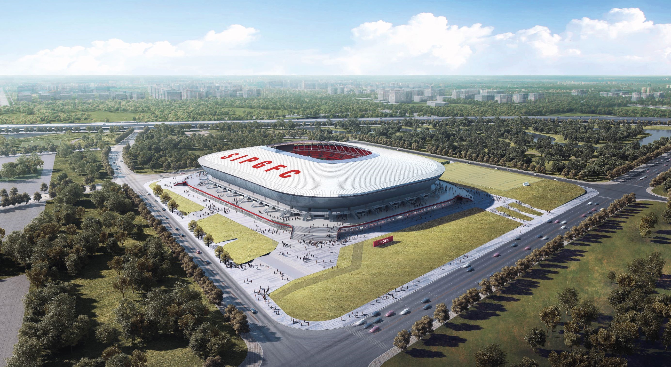 Next-Gen Stadiums: PUDONG SOCCER ARENA 未来系体育场 - 首座中超联赛俱乐部球场