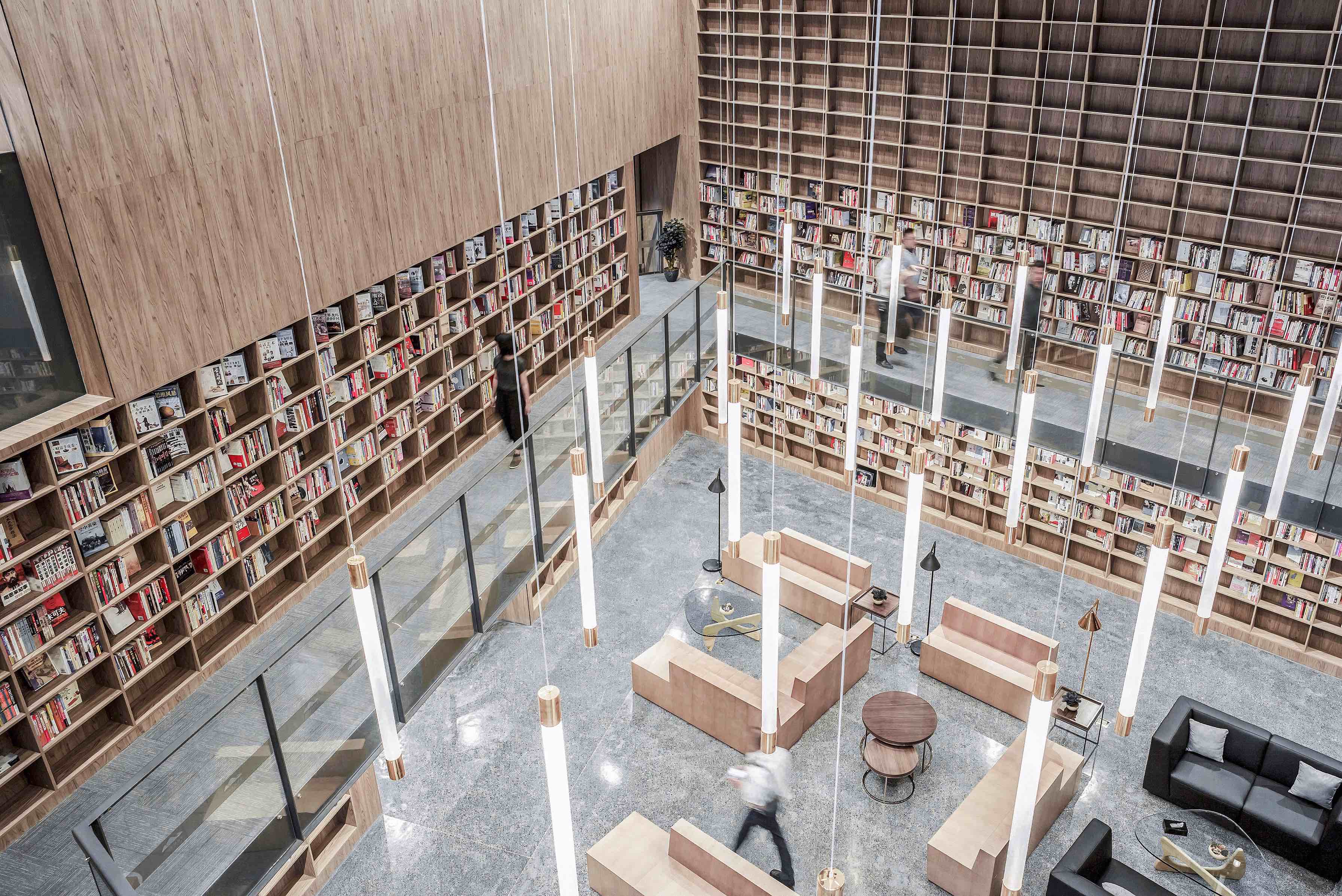 TOP 10 LIBRARIES OF THE YEAR: CREC 全球风格图书馆 - 预售中心大变身