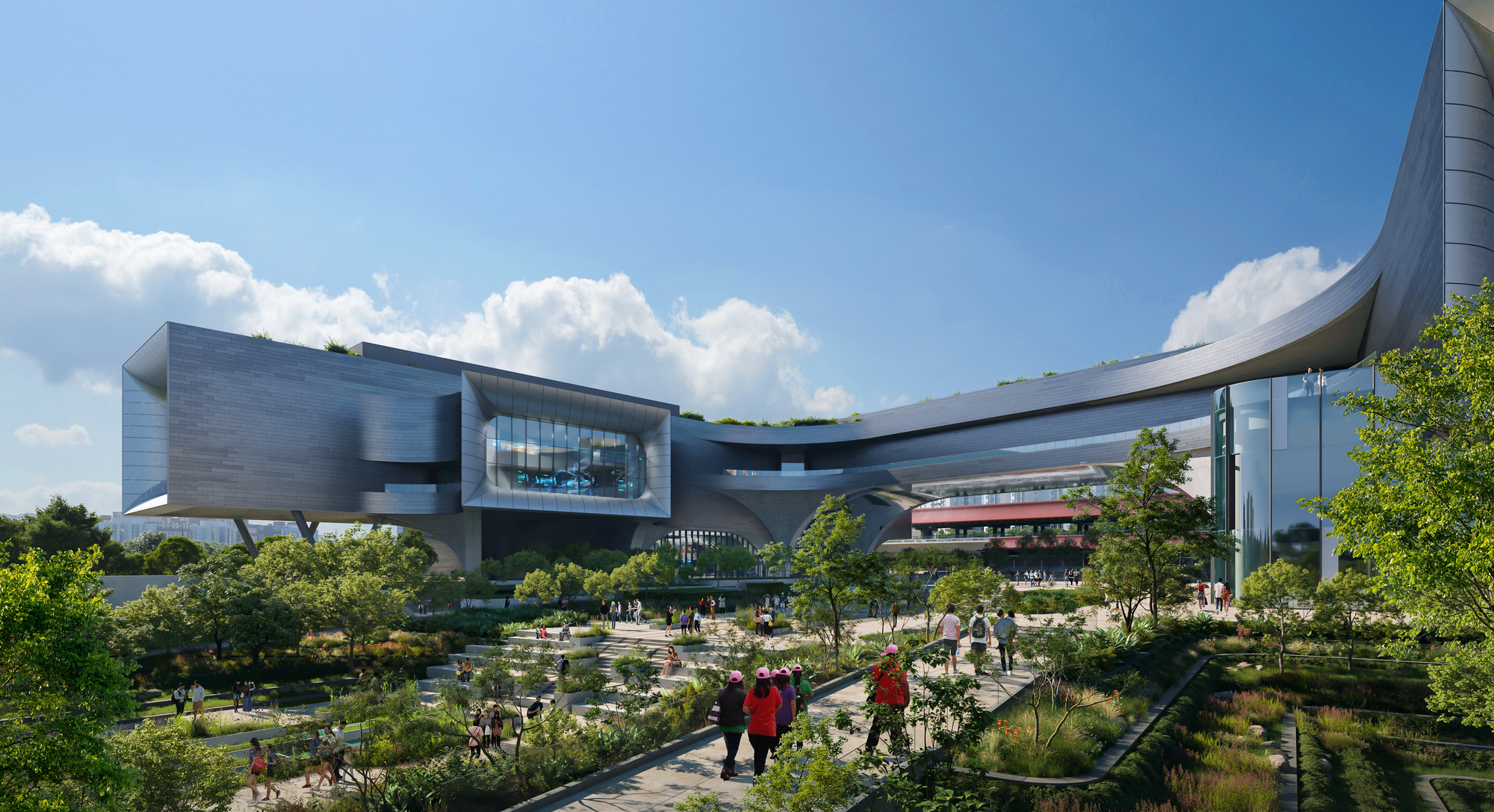 Singapore New Science Centre 與自然互動的科學中心