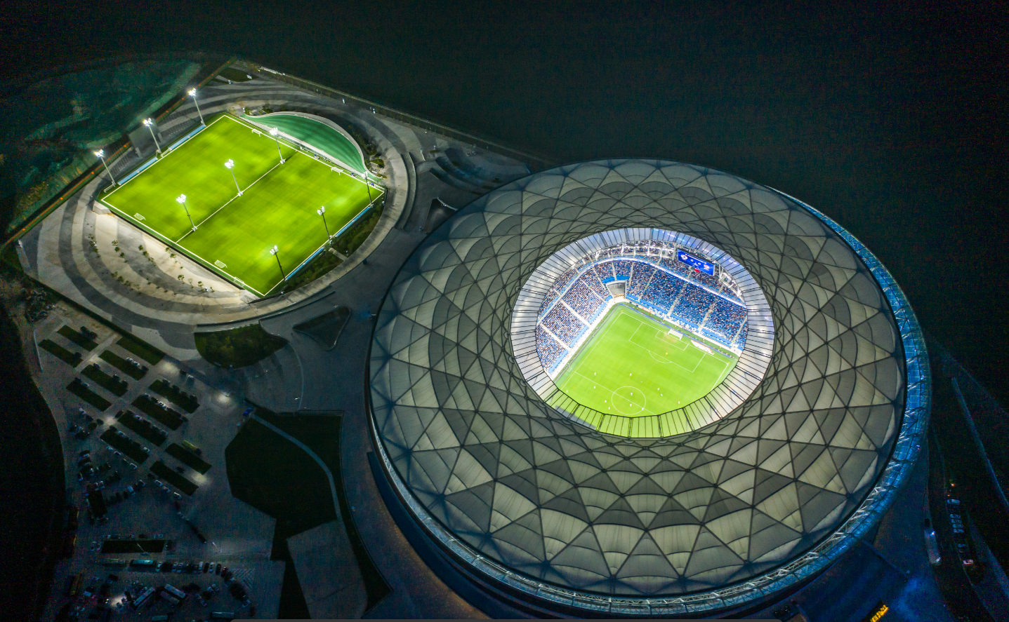 NEW STADIUM, NEW ERA：Suoyuwan Stadium 新运动时代 - 以贝壳和海浪为灵感