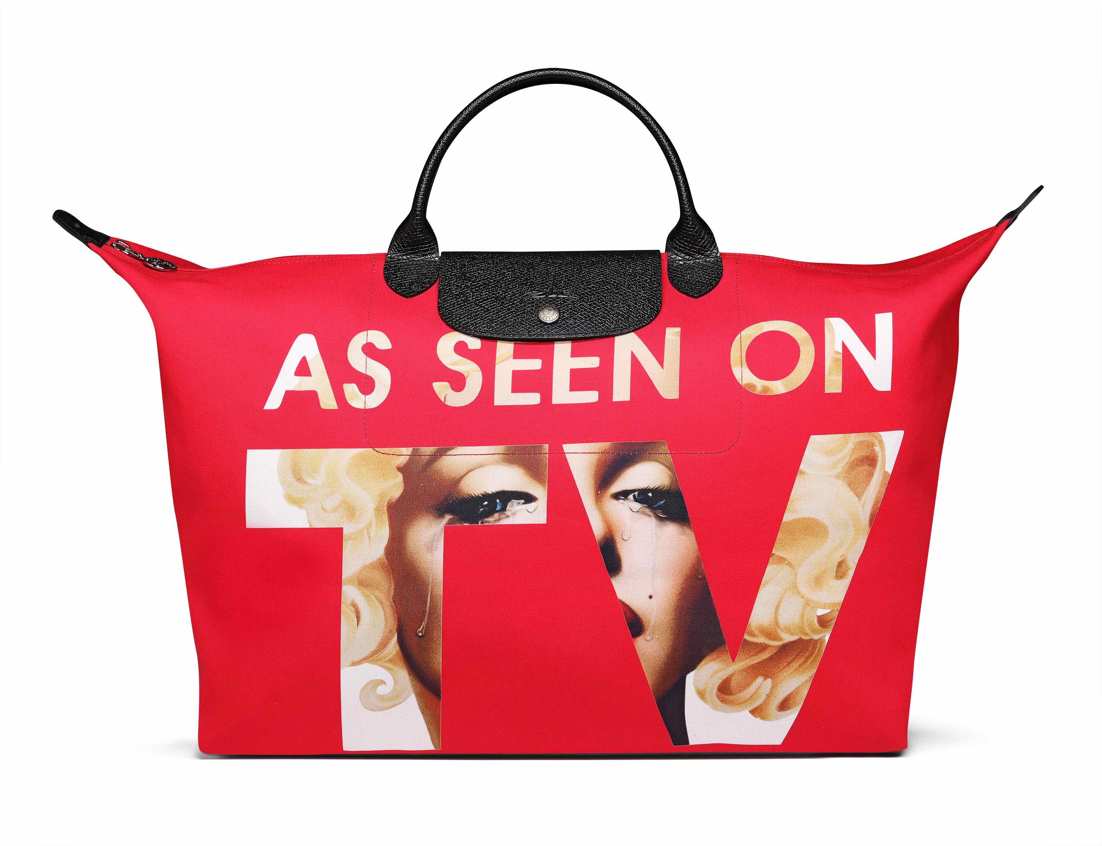 最新 LONGCHAMP 與 Jeremy Scott 聯名系列 AS SEEN ON TV。