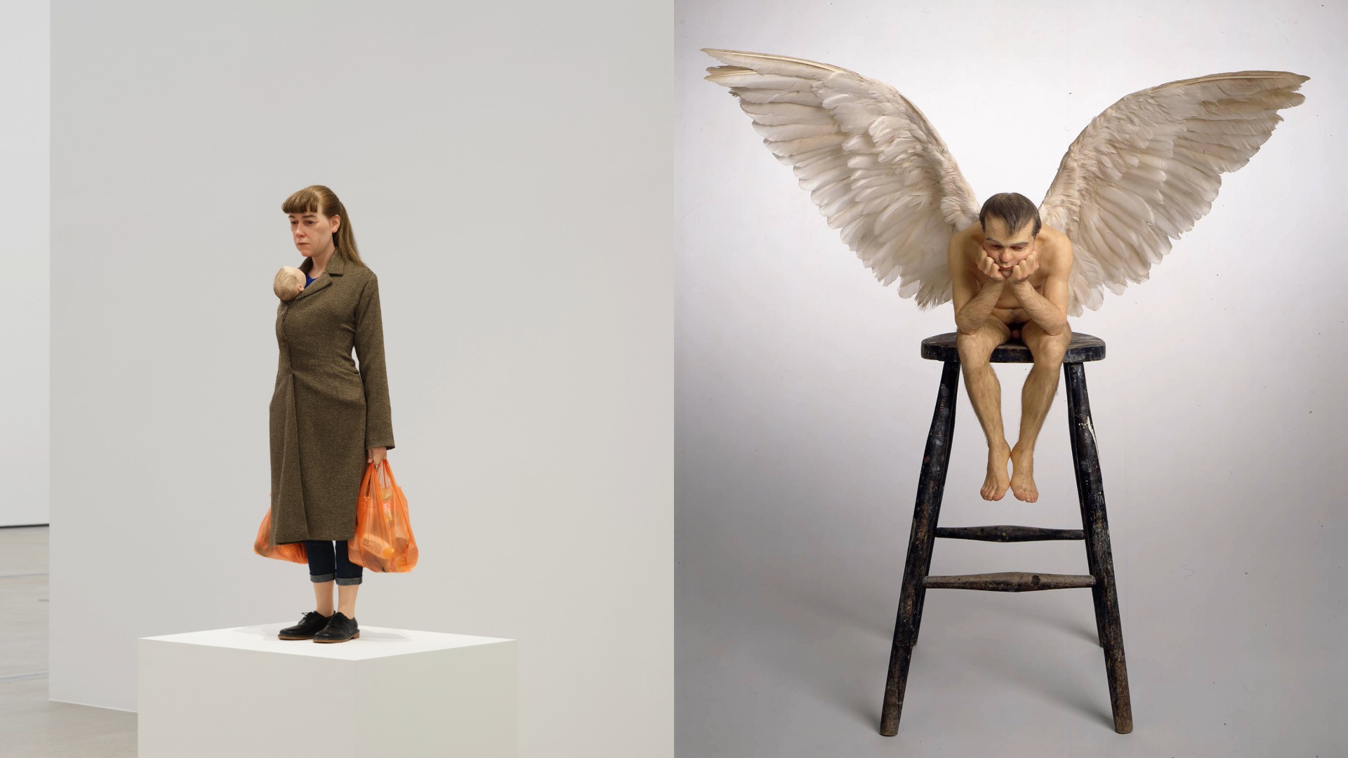 栩栩如生超現實雕塑