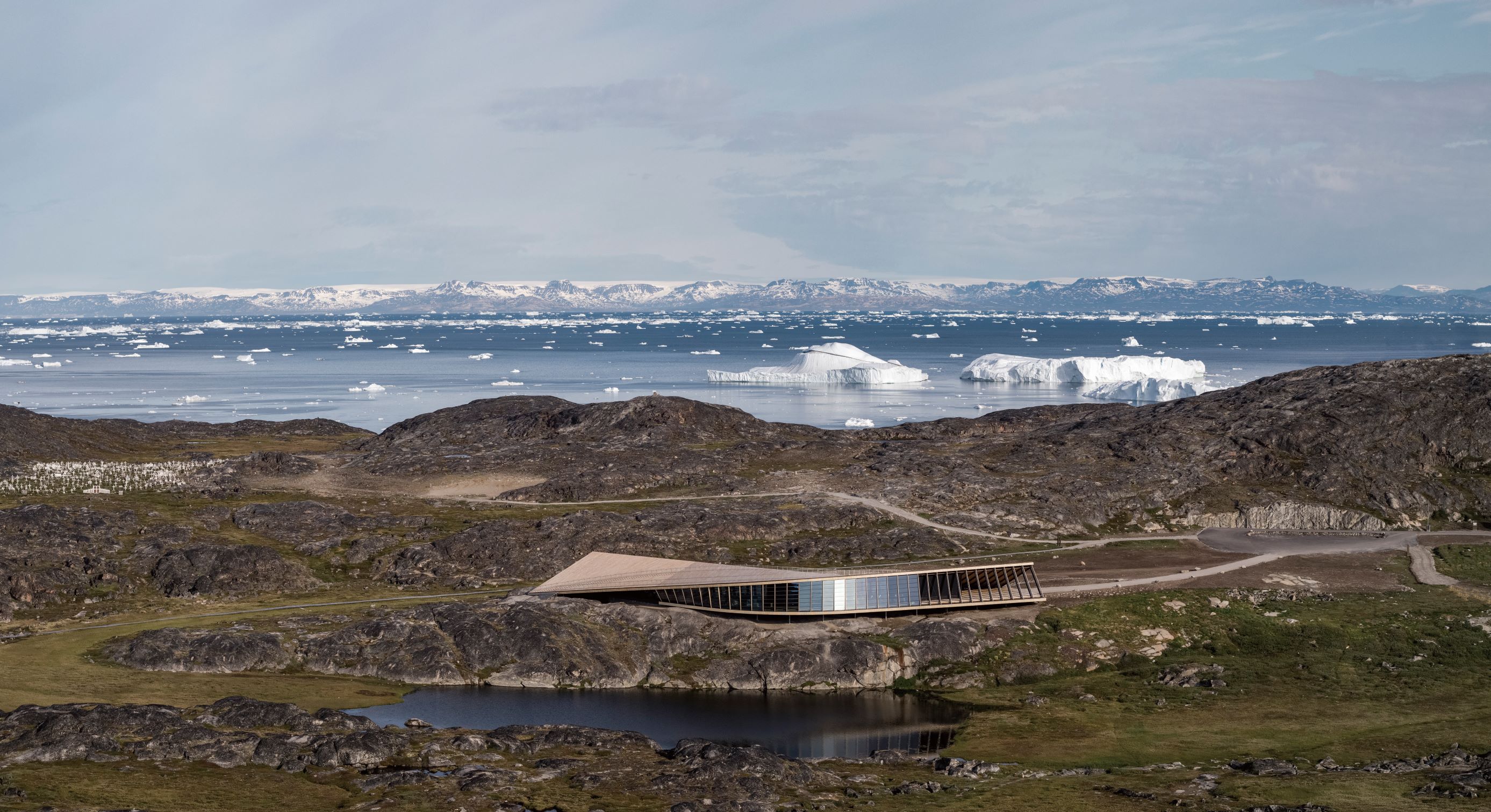 LANDSCAPE ARCHITECTURE:  ILULISSAT ICEFJORD CENTRE 景观建筑 与环境共舞 - 叙述冰川与人类的故事
