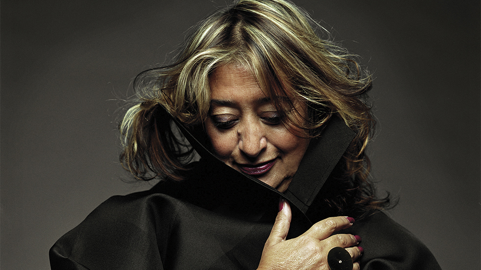 首位獲得普立茲克的女建築師 Zaha Hadid。