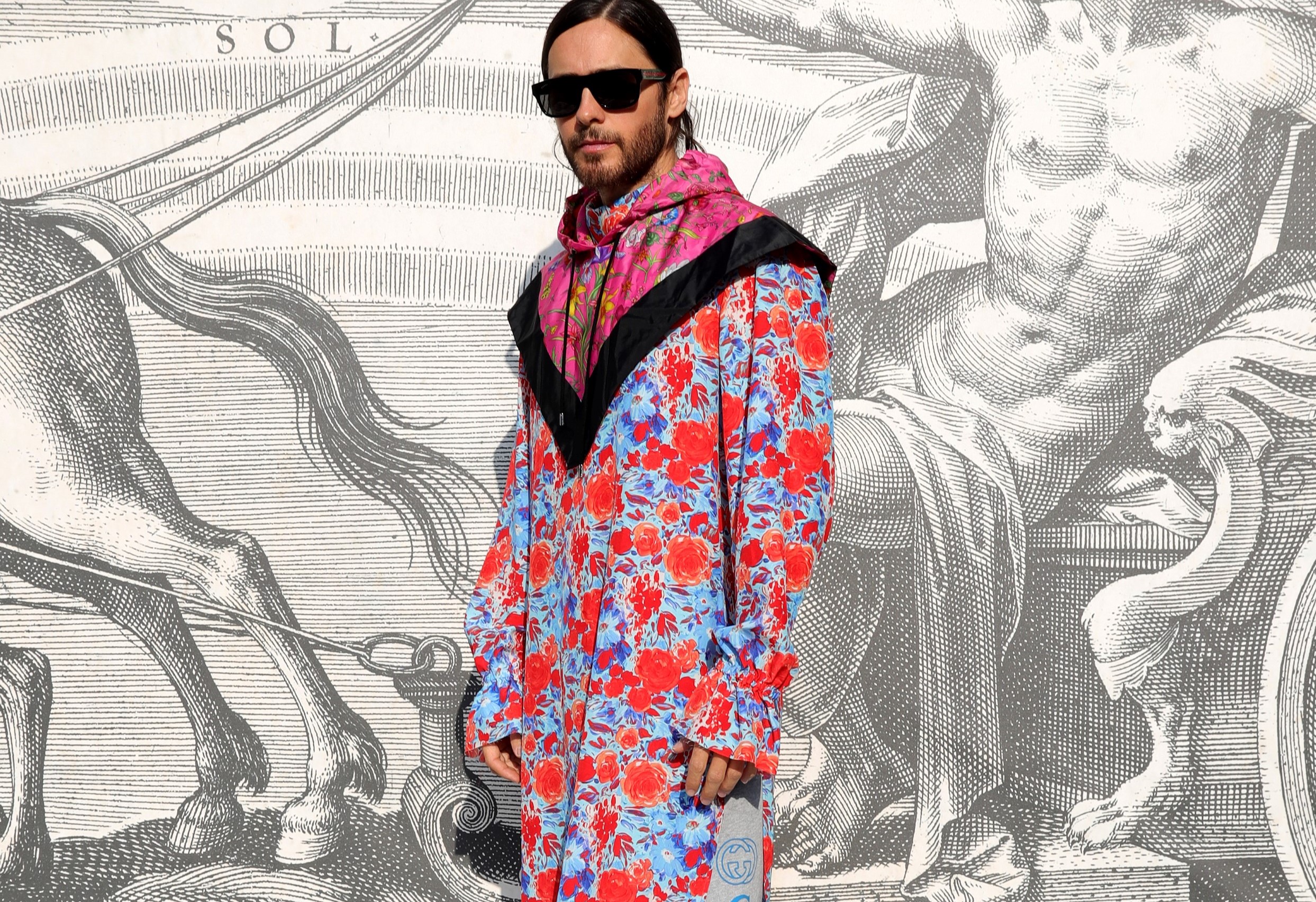 美国型男演员 Jared Leto，曾在大受年轻人欢迎的电影《自杀突击队 Suicide Squad》扮演「小丑 The Joker」角色。