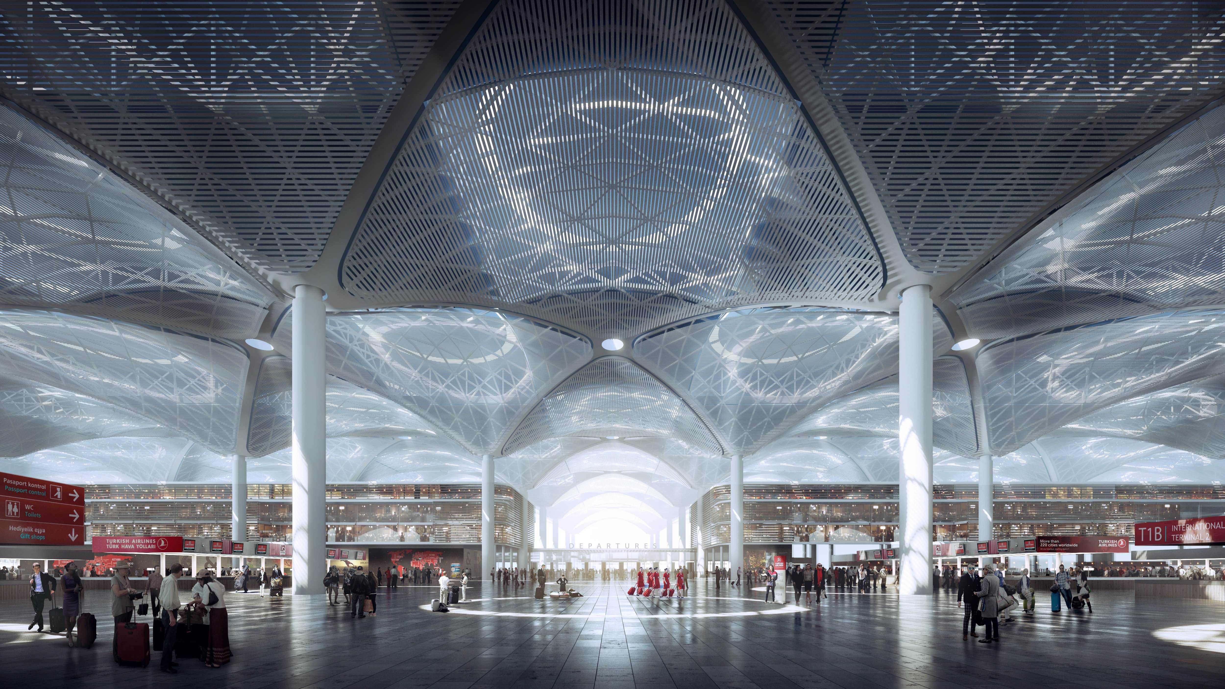 MOST ANTICIPATED NEW BUILDS IN 2018: Istanbul New Airport 2018 城市新地标 - 全球最大机场