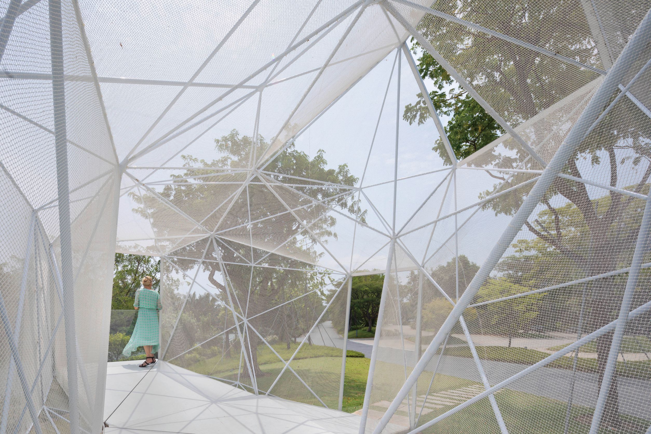 PRINTING THE HOUSE OF THE FUTURE: AIRMESH PAVILION 3D 列印建筑 - 全球第一件不锈钢 3D 列印结构